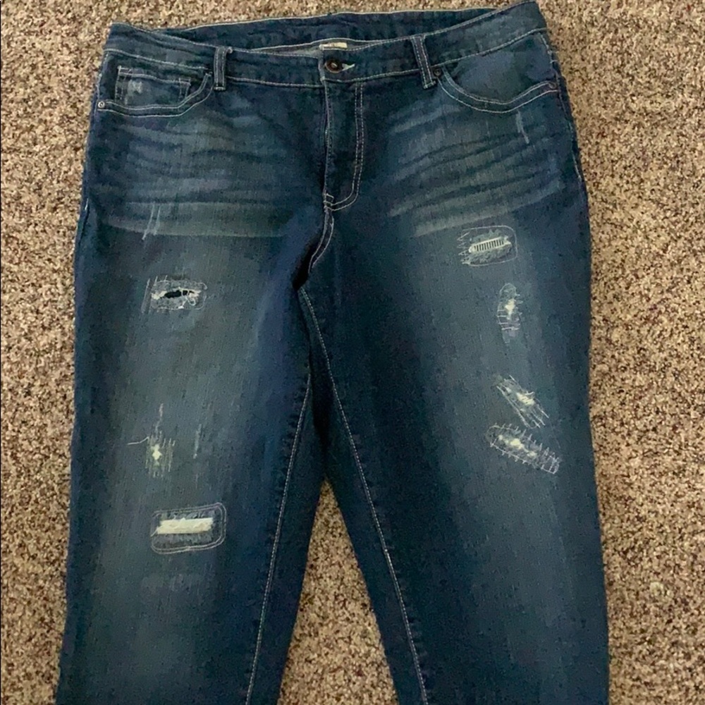 Faded Glory PS 18 Women’s Capri Jeans